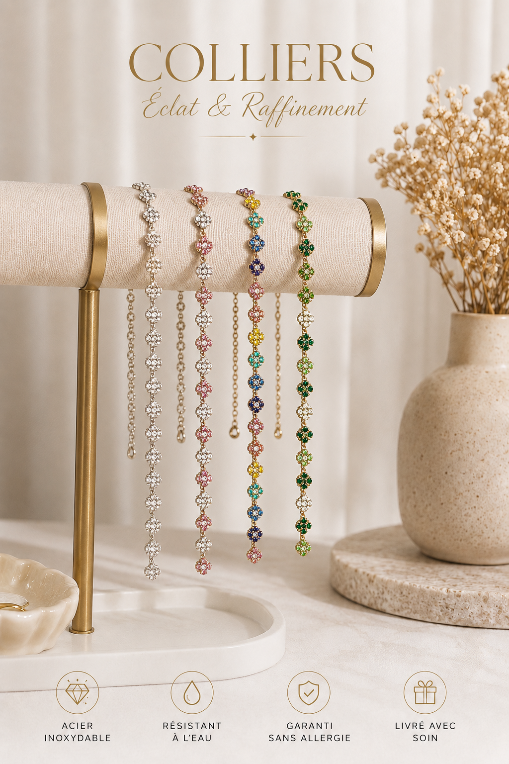 Collier FLOWER STAR