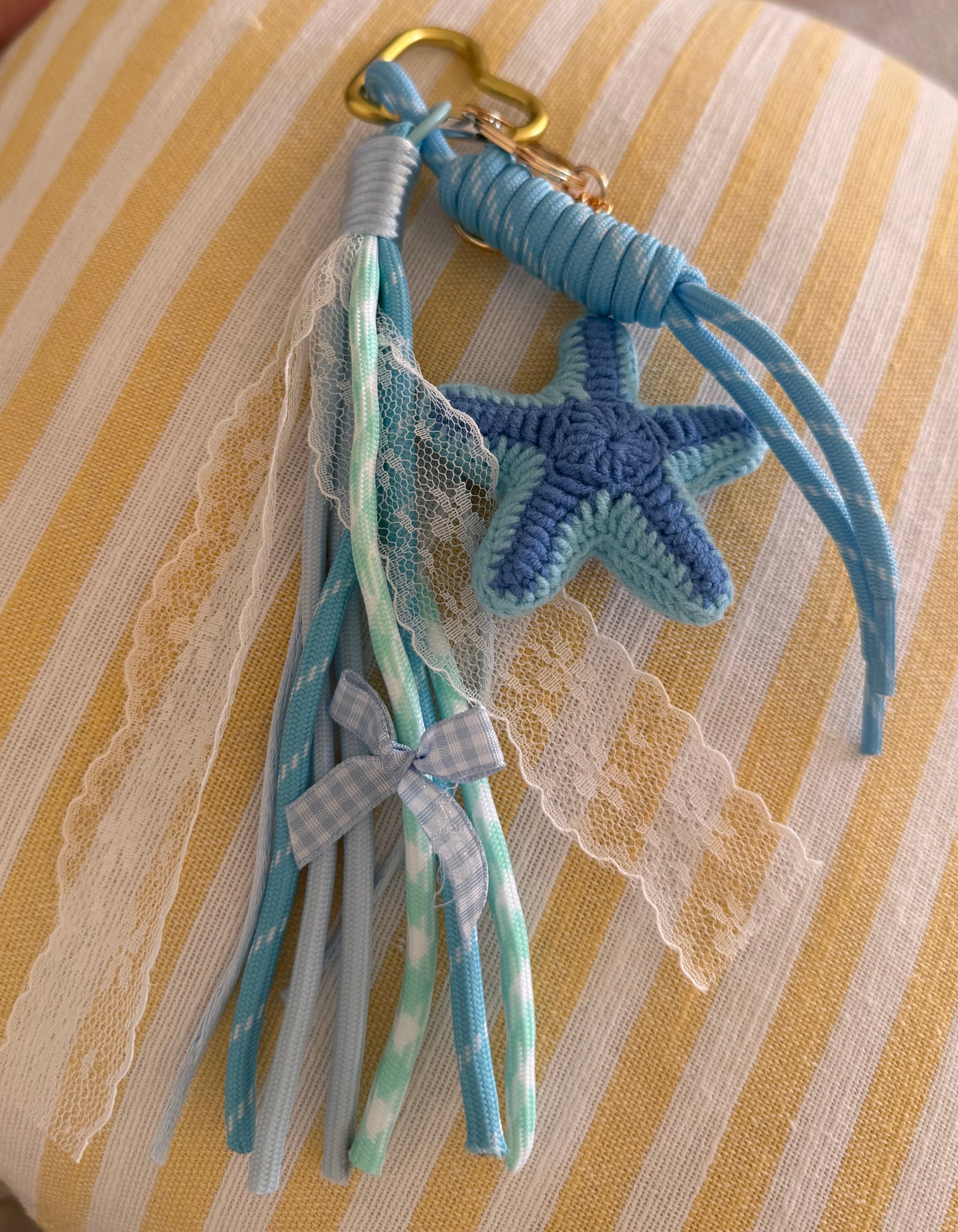 PORTE CLÉS Étoile de mer 🩵